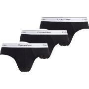 Calvin Klein 3P Modern Cotton Stretch Hip Briefs Svart bomull Large He...