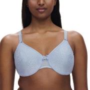 Chantelle BH C Magnifique Underwired Bra Lysblå m Mønst E 85 Dame