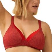 NATURANA BH The Wednesday Padded Non Wired Bra Rød polyamid A 90 Dame