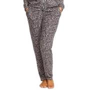 Damella Knitted Lounge Pants Rosa Mønster X-Large Dame