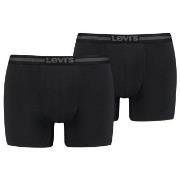 Levis 2P Tencel Boxer Brief Svart lyocell X-Large Herre