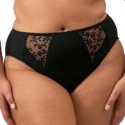 Elomi Truser Zarla High Leg Brief Svart polyamid Medium Dame