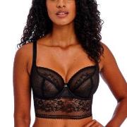 Freya BH Sydnie Underwired Longline Bra Svart D 75 Dame