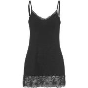 Damella Lace Camisole Svart viskose 46 Dame