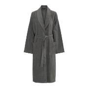 Decoy Long Terry Robe With Hood Grå polyester Large Dame