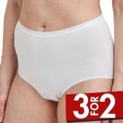 Decoy Truser 5P Maxi Briefs Hvit økologisk bomull X-Large Dame