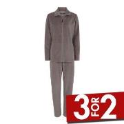 Decoy Velour Homewear Set Brun Medium Dame