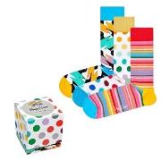 Happy socks Strømper 3P Mixed Pride Gift Box Mixed bomull Str 41/46