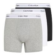 Calvin Klein 3P Modern Cotton Stretch Boxer Brief Grå/Svart bomull 3XL...