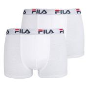 FILA 2P Urban Boxers Hvit bomull X-Large Herre