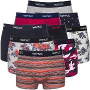 WESC 18P Mixpack Boxer Briefs Mixed bomull Medium Herre