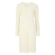 Damella Wool Long Sleeved Nightdress Benhvit merinoull Large Dame