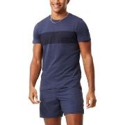 Björn Borg T-shirt Stripe Marine Small Herre