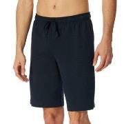 Schiesser Mix and Relax Cotton Bermuda Shorts Mørkblå bomull 3XL Herre