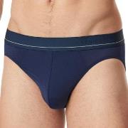 Schiesser Pure Micro Rio Briefs Plain Mørkblå X-Large Herre