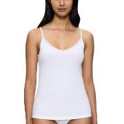 Triumph Feel Of Cotton Spaghetti Top Hvit bomull 44 Dame