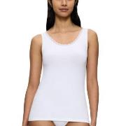 Triumph Feel Of Cotton Tank Top Hvit bomull 36 Dame