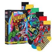 Happy socks Strømper 6P Marvel Avengers Assemble Gift Set Mixed bomull...