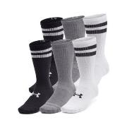 Under Armour Strømper 6P Essential Crew Socks Mixed polyester Medium