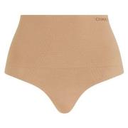 Chantelle Truser Smooth Comfort High Waisted Thong Lysbrun  Small Dame