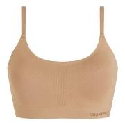 Chantelle BH Smooth Comfort Wirefree Support Bralette Lysbrun  X-Large...