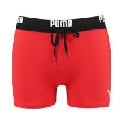 Puma Badebukser Logo Swim Trunks Rød Medium Herre