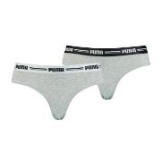 Puma Truser 2P Logo Waistband Brazilian Grå X-Small Dame