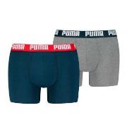 Puma 2P Men Everyday Basic Boxer Marine/Grå bomull XX-Large Herre