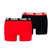 Puma 2P Men Everyday Basic Boxer Rød/Svart bomull XX-Large Herre