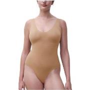 Chantelle Smooth Comfort Sculpting Body Lysbrun  Large Dame