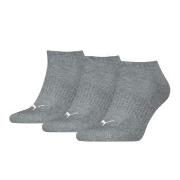 Puma Strømper 3P Cushioned Ankle Sock Grå Str 35/38