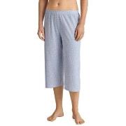 Calida Favourites Sleep Medium-Length Pants Lysblå bomull Medium Dame