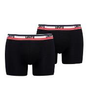 Levis 2P Sportswear Logo Base Boxer Svart bomull Large Herre