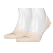 Calvin Klein Strømper 2P Lucca No Show Sock Beige Str 43/46 Herre