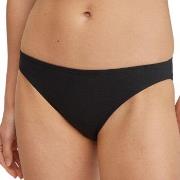 Calida Truser Essential Cotton Low Cut Brief Svart bomull Medium Dame
