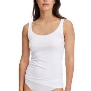 Calida Essential Cotton Tank Top Hvit bomull Medium Dame