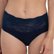 Anita Truser Essential High Waist Lace Briefs Mørkblå Small Dame