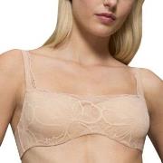 Triumph BH Body Make-Up Illusion Lace Balconette Beige E 85 Dame