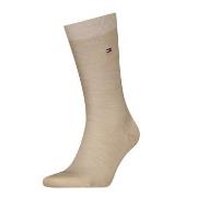 Tommy Hilfiger Strømper Premium Basket Wool Socks Beige Str 43/44 Herr...