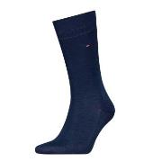 Tommy Hilfiger Strømper Premium Fil D Ecosse Socks Jeansblå Str 47/48 ...