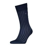 Tommy Hilfiger Strømper Premium Rib Crew Socks Jeansblå Str 39/40 Herr...