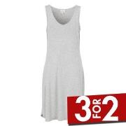 Damella Bamboo Nightdress Grå Bambus Medium Dame