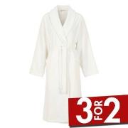 Damella Unisex Torekov Robe Hvit bomull Medium Dame