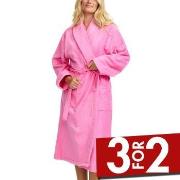Damella Unisex Torekov Robe Rosa Mønster bomull Small Dame