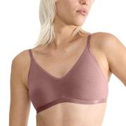 Sloggi BH GO Daily Cotton Soft Bra Mørkrosa Large Dame