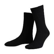 Amanda Christensen Strømper Grade Wide Rib Ankle Socks Svart Str 47/50