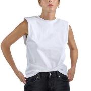 Bread and Boxers Heavy Tank Top Hvit økologisk bomull Small Dame