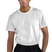 Bread and Boxers Pima Cotton Crew Neck Helhvit bomull X-Small Herre