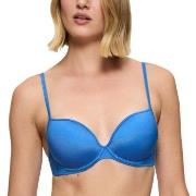Triumph Midnight Swim Push-Up Bikini Top Blå B 38 Dame