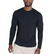 Panos Emporio Bamboo Crew Longsleve Tee Svart XX-Large Herre